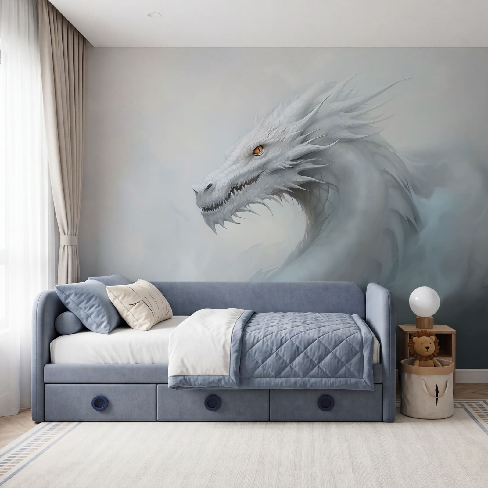 Il drago bianco tra le nuvole Il drago bianco tra le nuvole