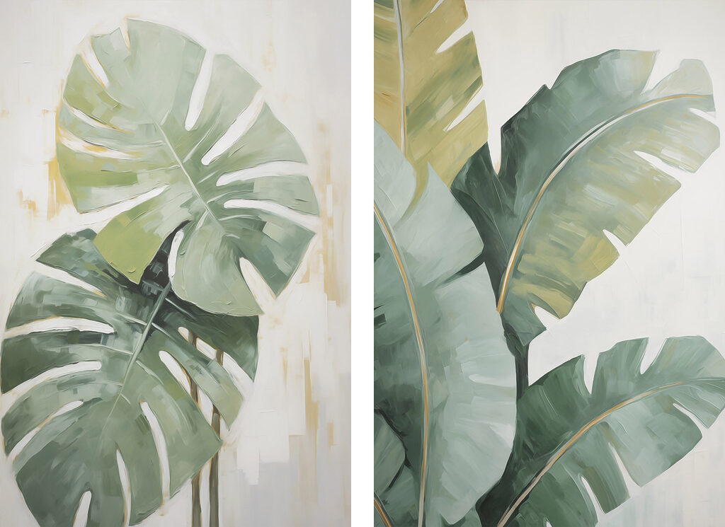 Painting of a plant Painting of a plant