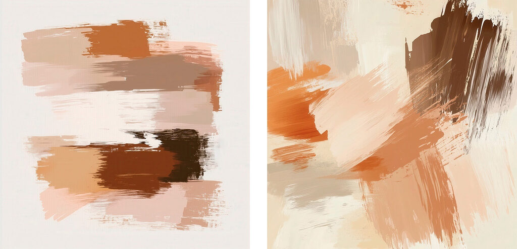 Painting of different colors Painting of different colors