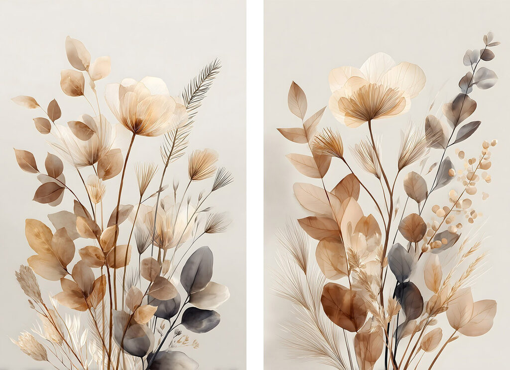 Elegant floral composition in soft tones Elegant floral composition in soft tones