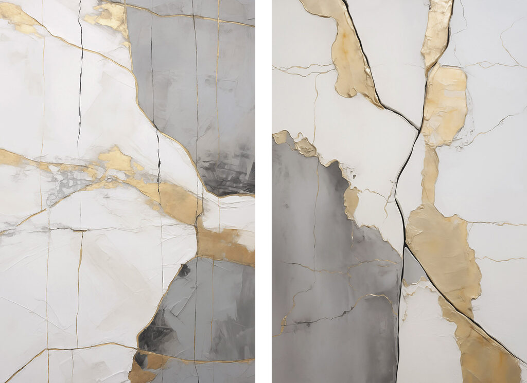 Stunning contrasts in modern art