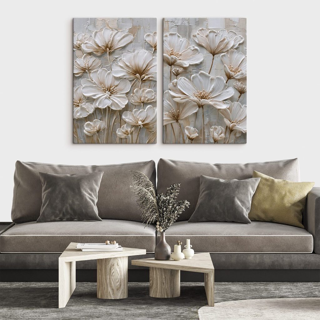 Delicate flowers in soft hues Delicate flowers in soft hues