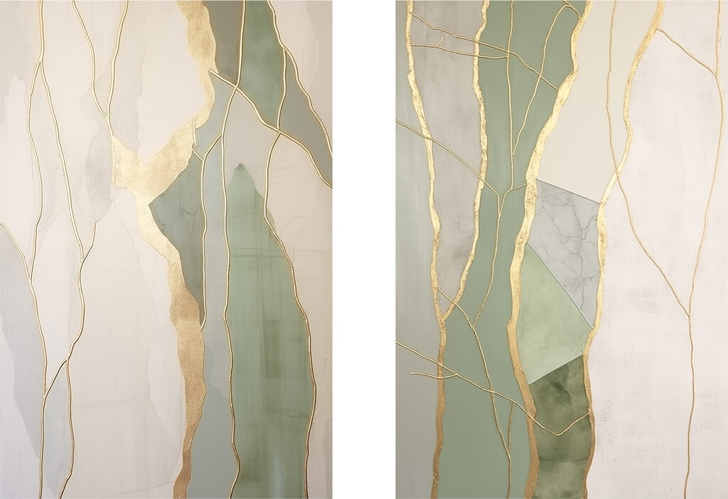 Elegant lines and soft colors Elegant lines and soft colors