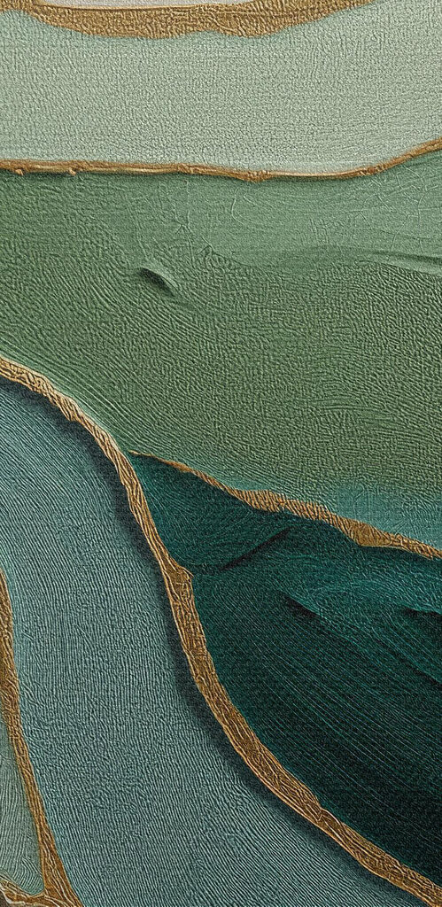 Two images of a painting Two images of a painting