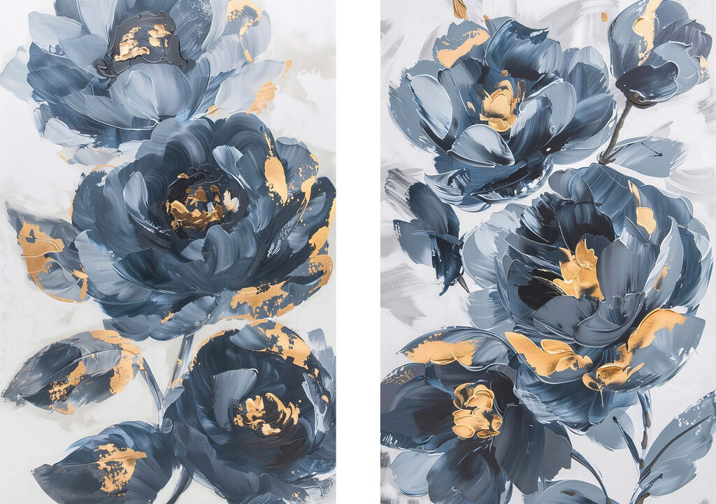 Elegant blooms in soft colors Elegant blooms in soft colors