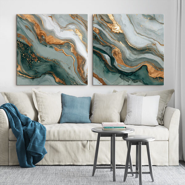 Swirling colors in harmonious pattern Swirling colors in harmonious pattern