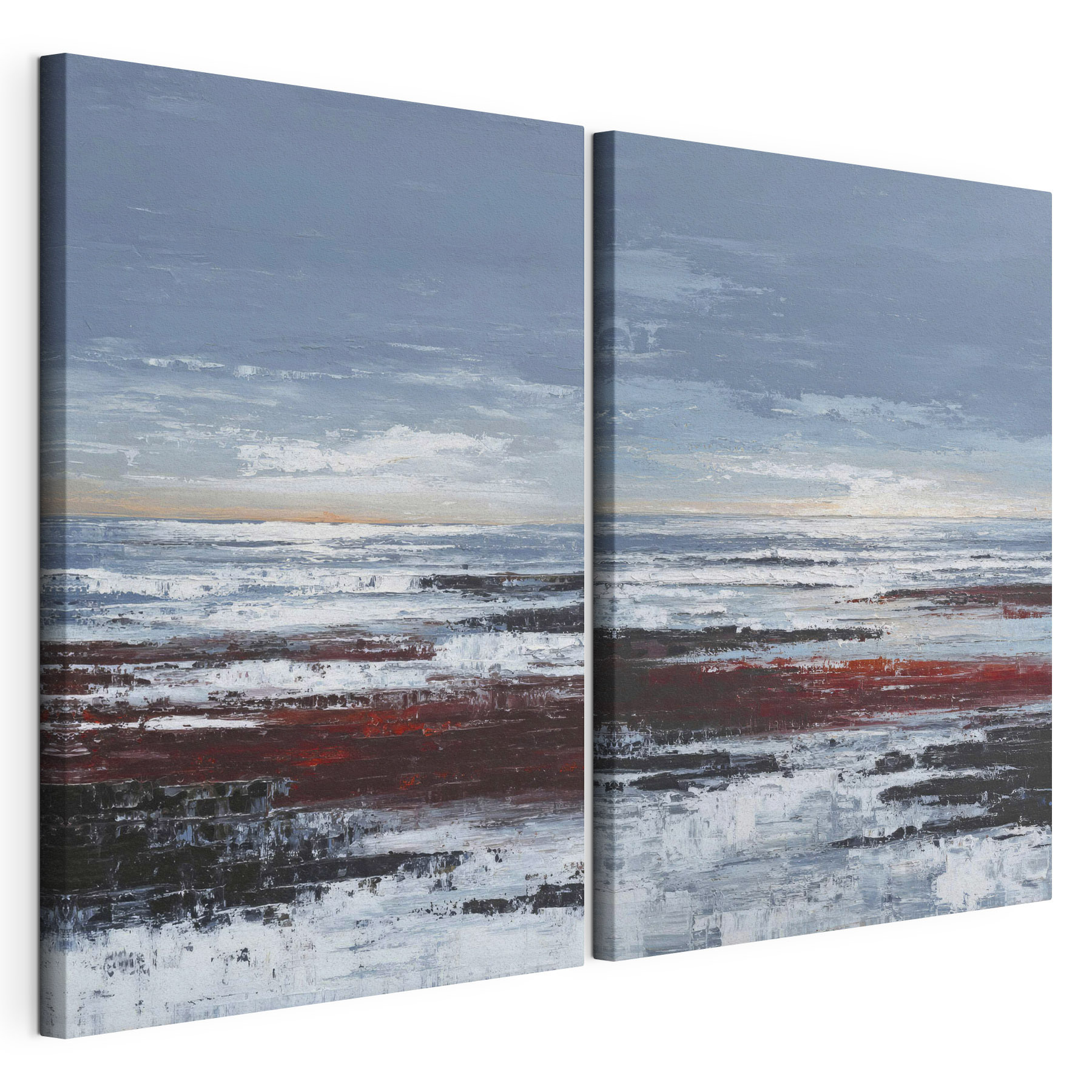 Painting of a beach Painting of a beach