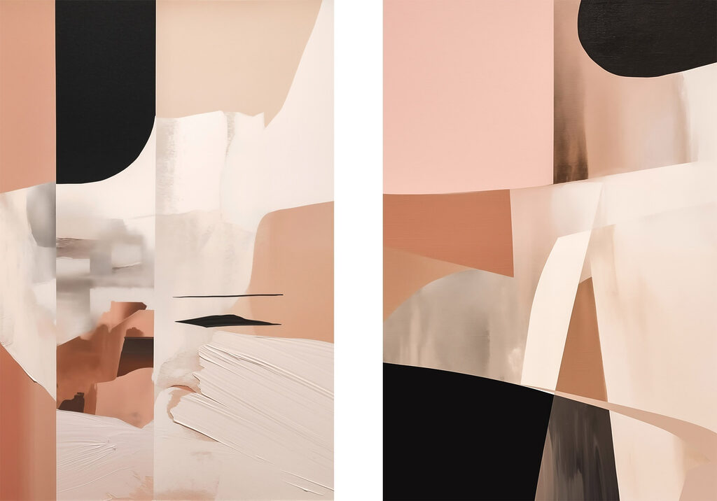 Collage of art Collage of art