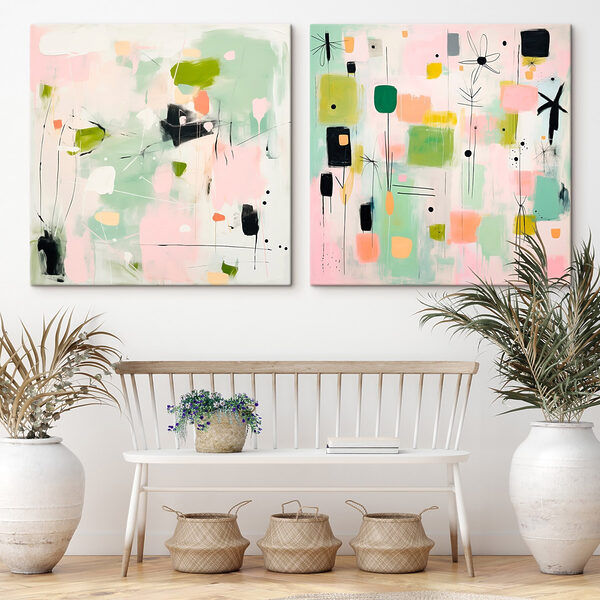 Painting of different colors