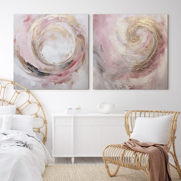 Painting of a spiral Painting of a spiral