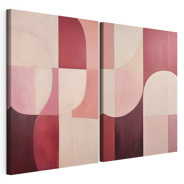 Two paintings of different colors Two paintings of different colors