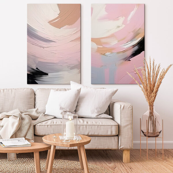 Soft hues blending in harmony Soft hues blending in harmony