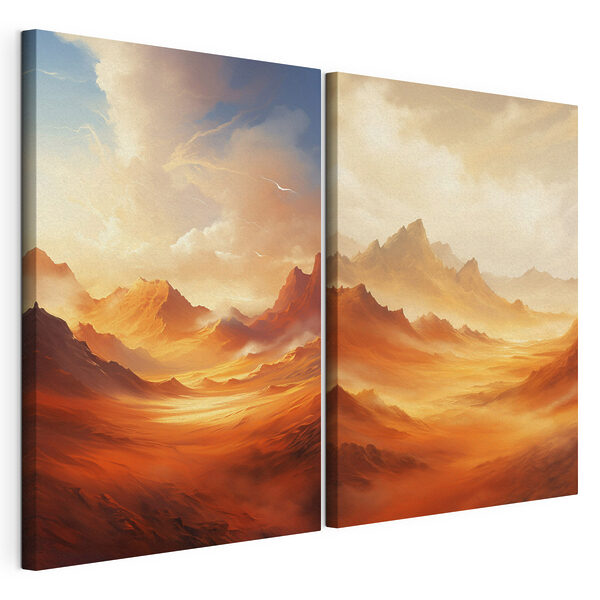 Screenshot of a painting of a desert landscape Screenshot of a painting of a desert landscape