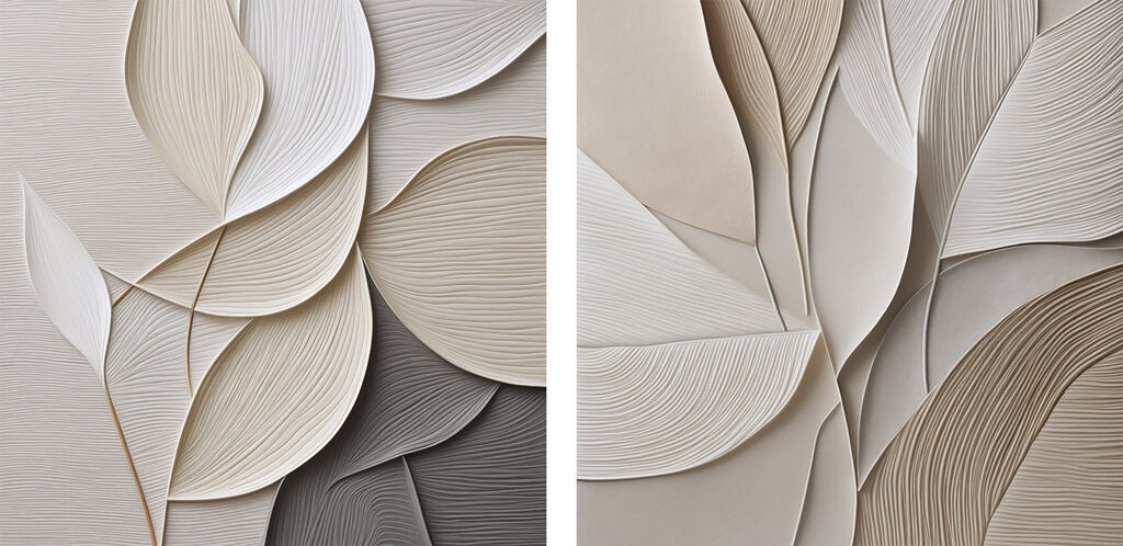 Gentle curves in neutral tones Gentle curves in neutral tones