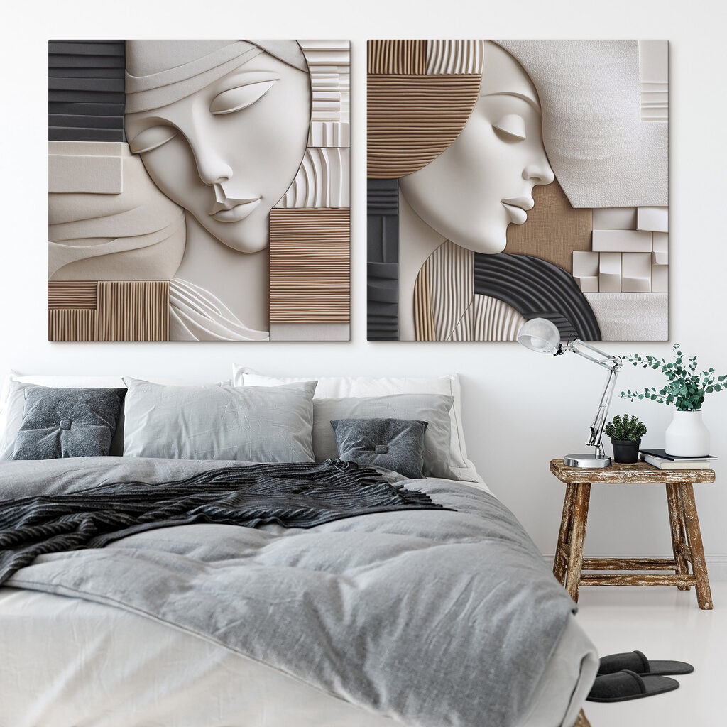 Soft forms create serene expressions Soft forms create serene expressions