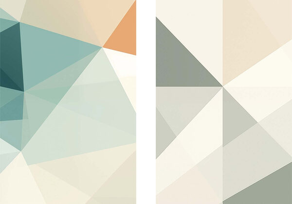 Abstract shapes in soft colors Abstract shapes in soft colors
