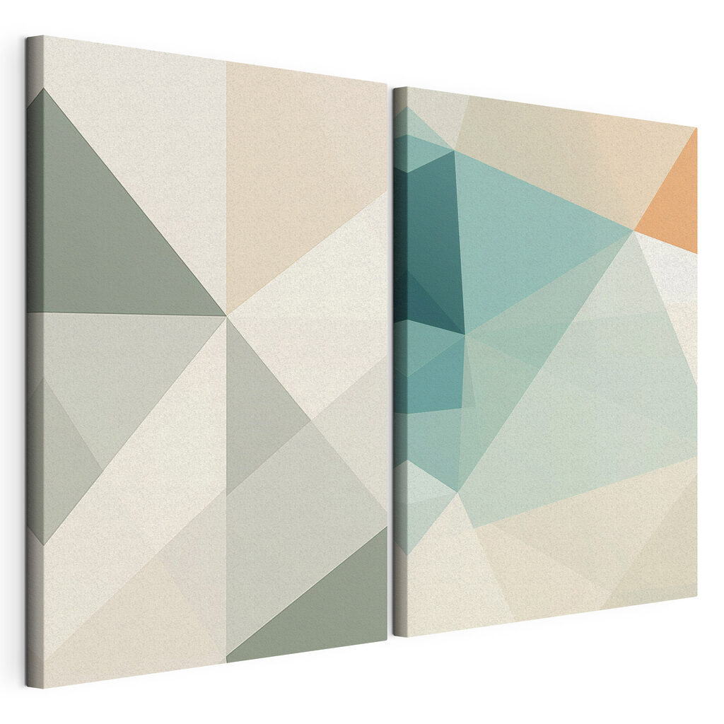 Abstract shapes in soft colors Abstract shapes in soft colors