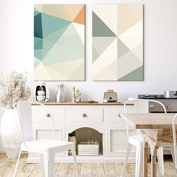 Abstract shapes in soft colors Abstract shapes in soft colors