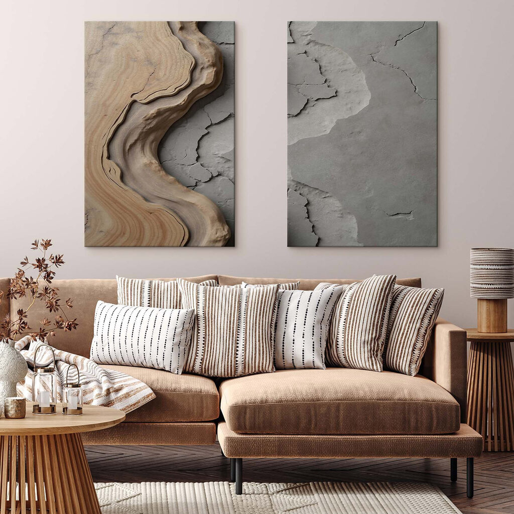 Natural elements in harmony together Natural elements in harmony together