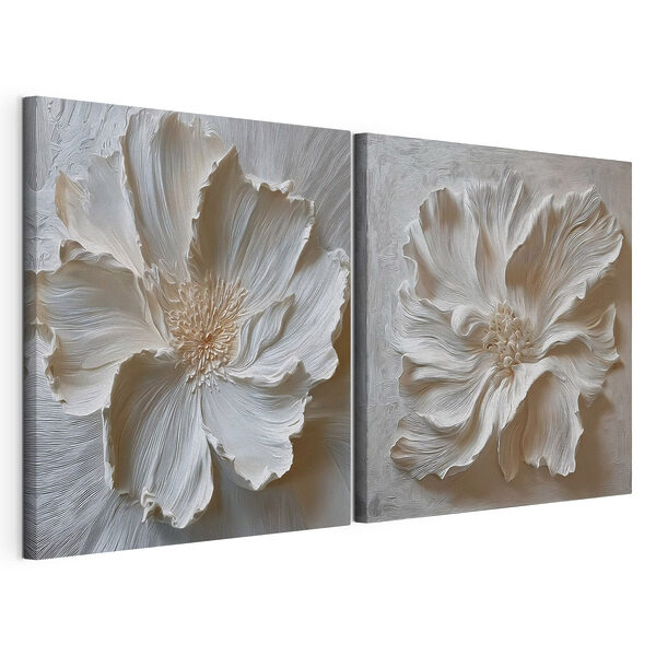 Stampa su tela modulare Elegante composizione floreale dai toni tenui (COD: m30081) Stampa su tela modulare Stampa su tela modulare Elegante composizione floreale dai toni tenui (COD: m30081)