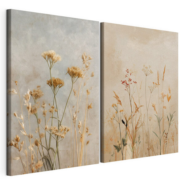 Stampa su tela modulare Fiori delicati dai toni tenui (COD: m30223) Stampa su tela modulare Stampa su tela modulare Fiori delicati dai toni tenui (COD: m30223)