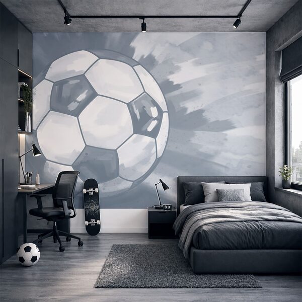 Pallone da calcio in volo Pallone da calcio in volo