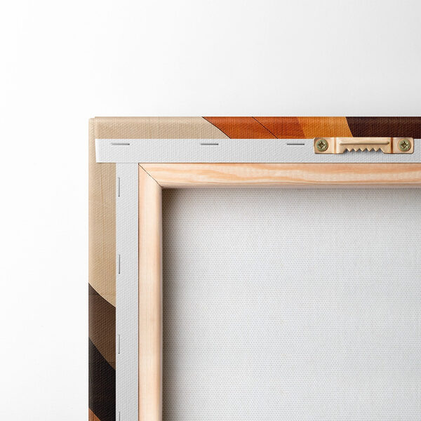 Flowing shapes in warm tones Flowing shapes in warm tones