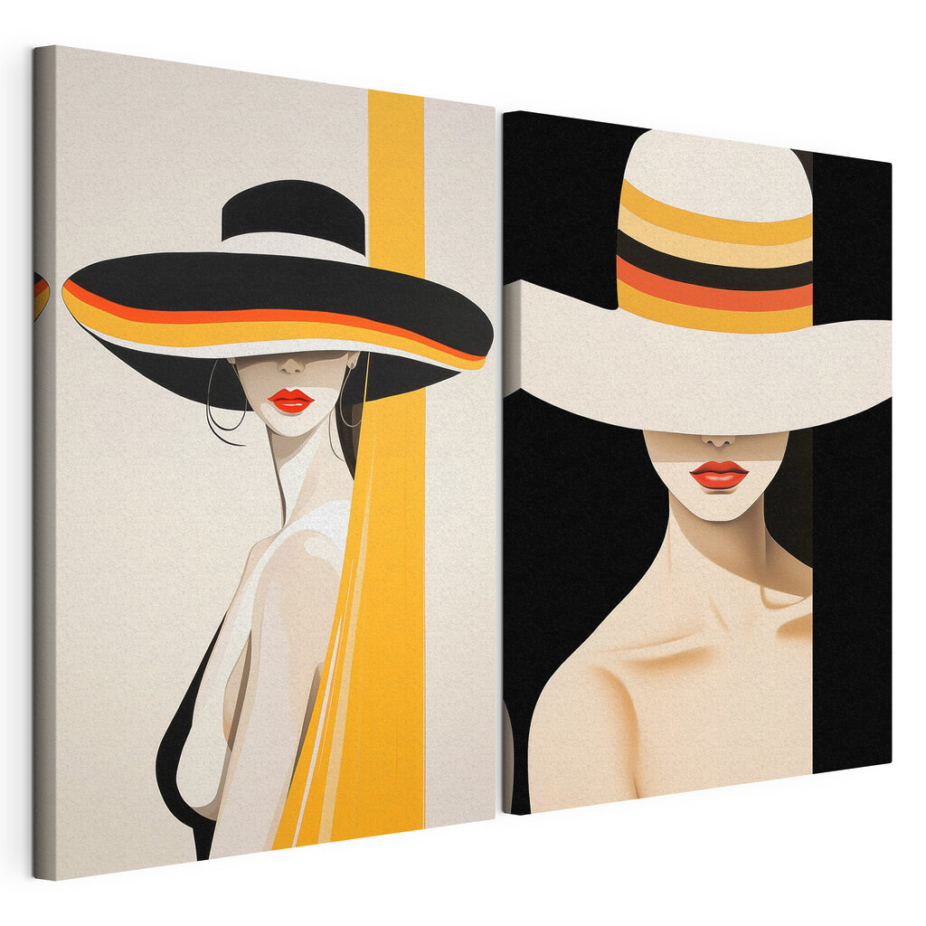 Woman wearing a hat Woman wearing a hat