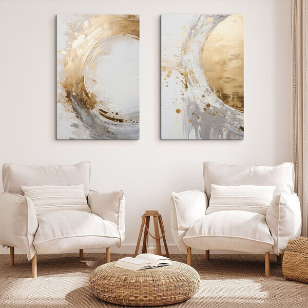 Dynamic swirls in light tones Dynamic swirls in light tones