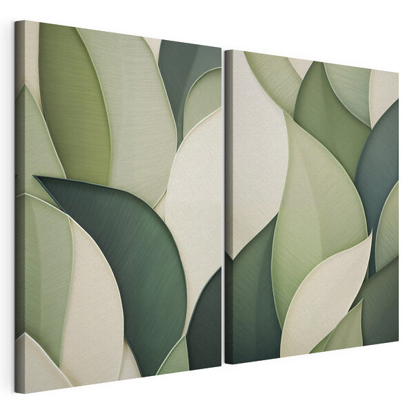 Stampa su tela modulare Curve delicate dai colori naturali (COD: m30684) Stampa su tela modulare Stampa su tela modulare Curve delicate dai colori naturali (COD: m30684)