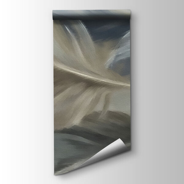 Soft feathers in gentle motion
