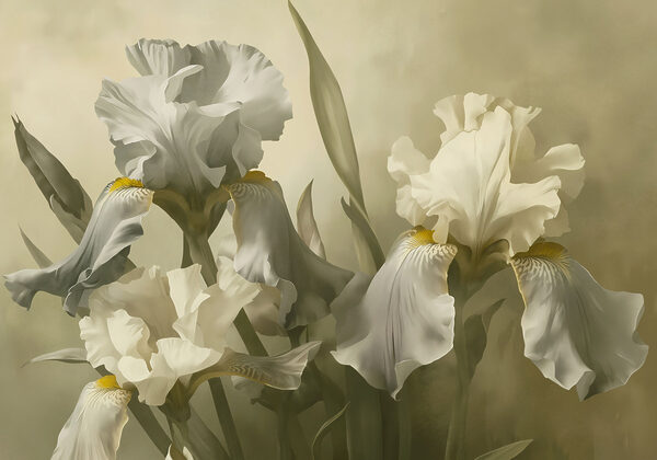 Delicate blooms with soft hues Delicate blooms with soft hues