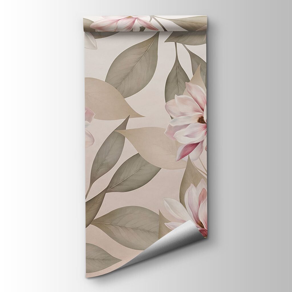 Delicate blooms in soft pastel tones