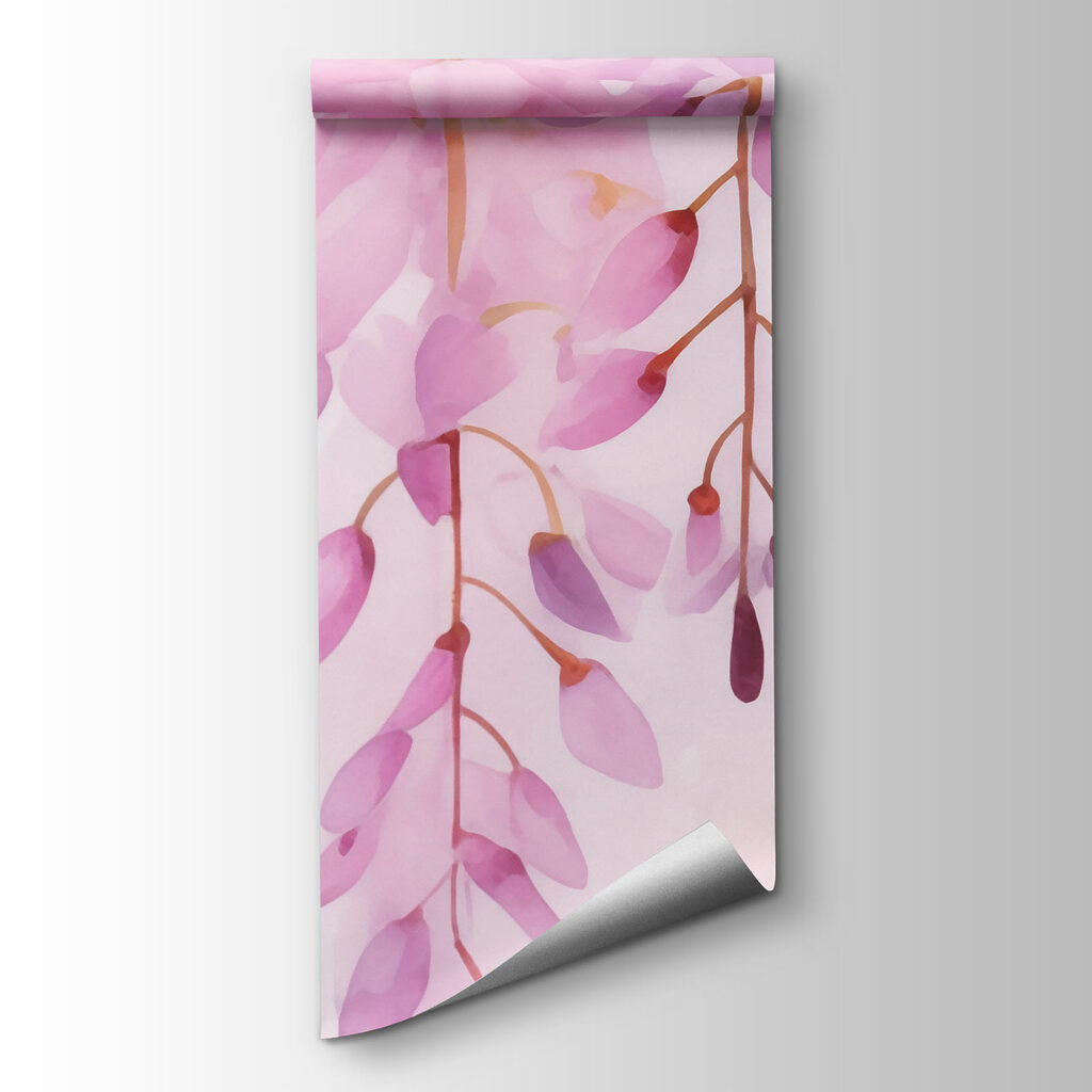 Soft lavender blossoms hanging gracefully
