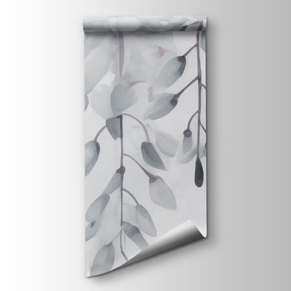 Calm leafy design for serene spaces