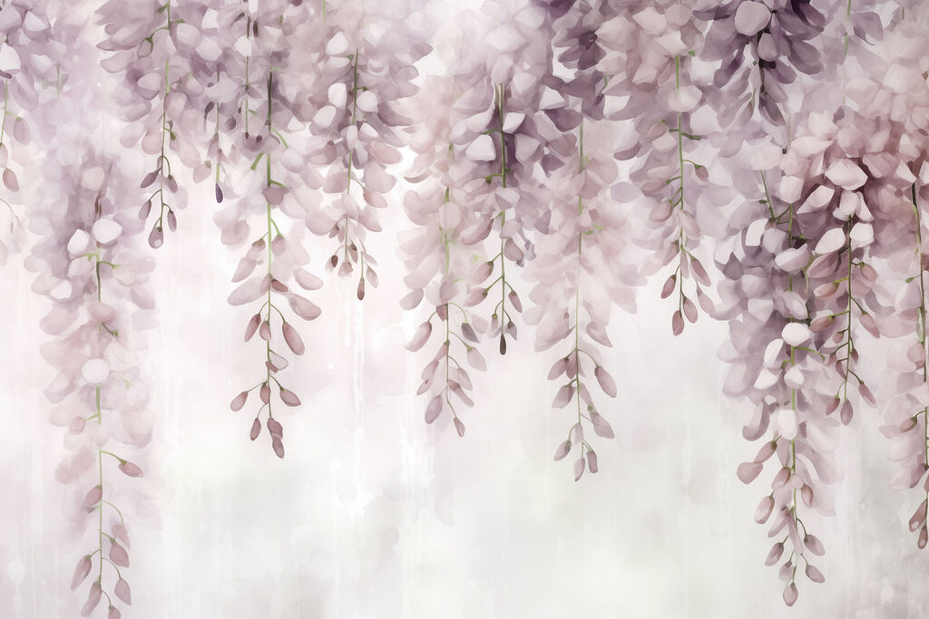 Delicate blooms in soft pastel hues Delicate blooms in soft pastel hues