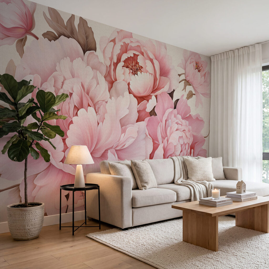 Mazzo di fiori rosa