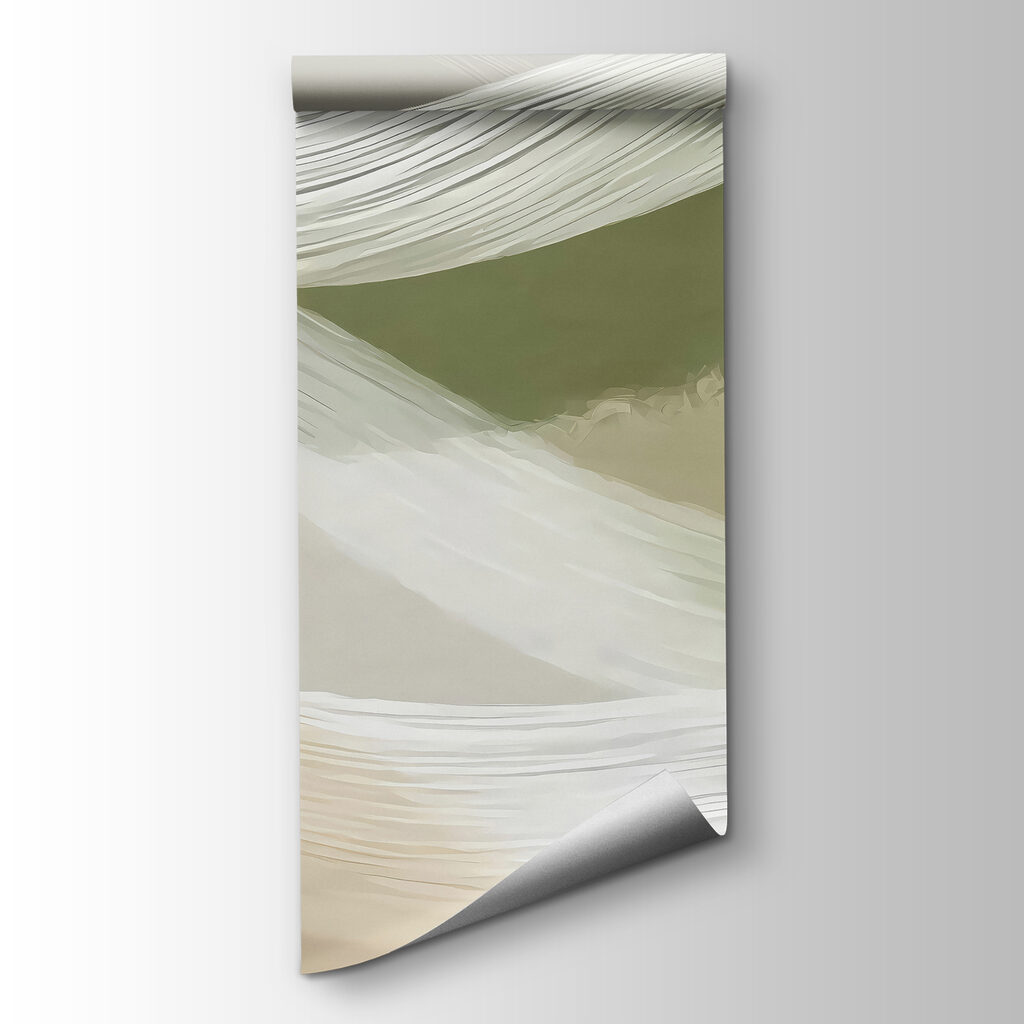 Soft waves in peaceful tones Soft waves in peaceful tones