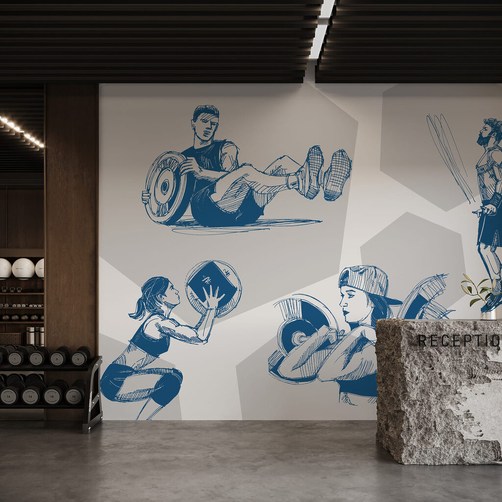 Collage di immagini di un uomo e una donna che eseguono degli squat