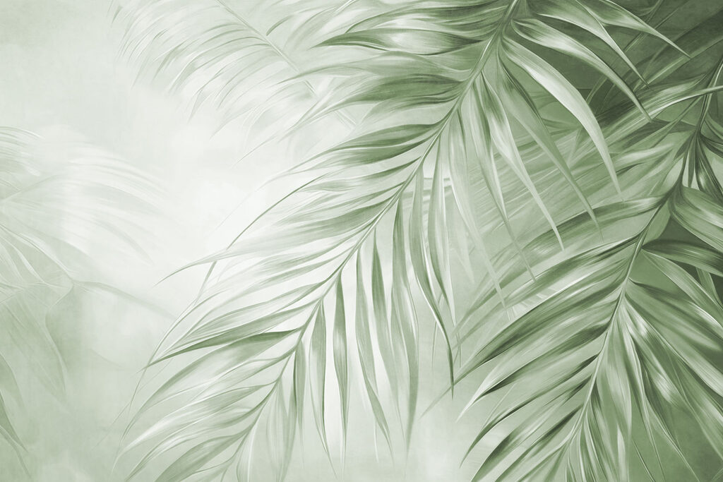 Soothing green foliage in soft light Soothing green foliage in soft light