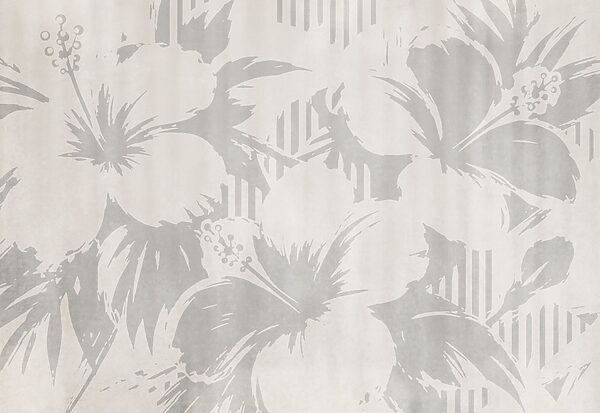 White and grey floral pattern White and grey floral pattern