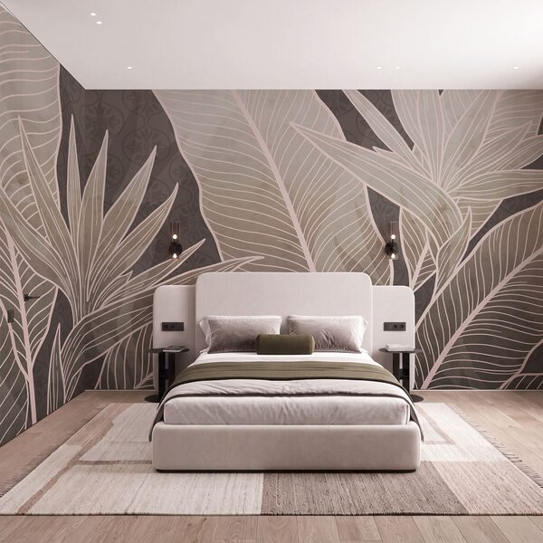 Tonalità tenui in un'eleganza botanica Tonalità tenui in un'eleganza botanica