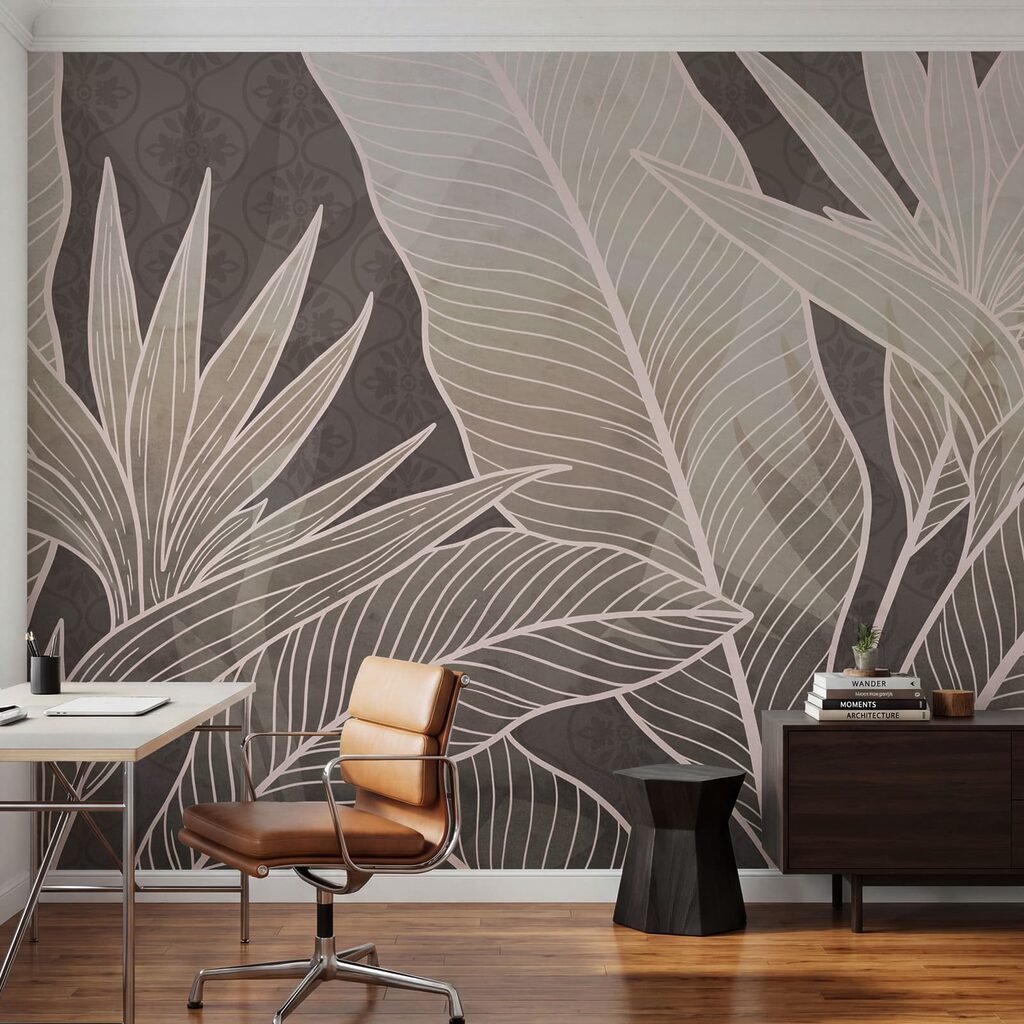 Tonalità tenui in un'eleganza botanica Tonalità tenui in un'eleganza botanica