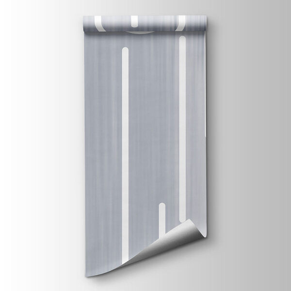 White lines on a gray background White lines on a gray background