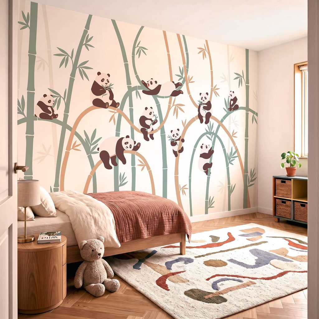 Panda su un albero