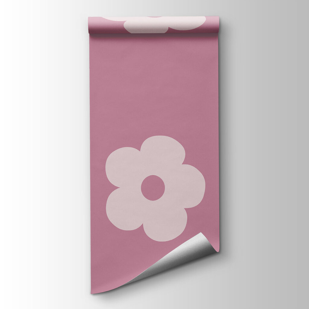 Pink and white flower pattern Pink and white flower pattern