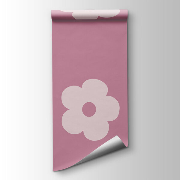 Pink and white flower pattern Pink and white flower pattern