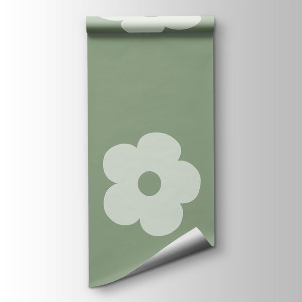 Pattern of white flowers