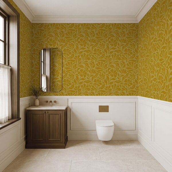 Motivo giallo e bianco