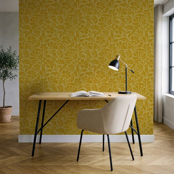 Motivo giallo e bianco